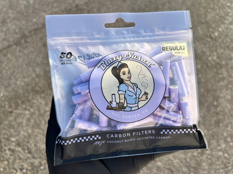 Blazy Susan Regular Carbon Filters 9mm 50pc