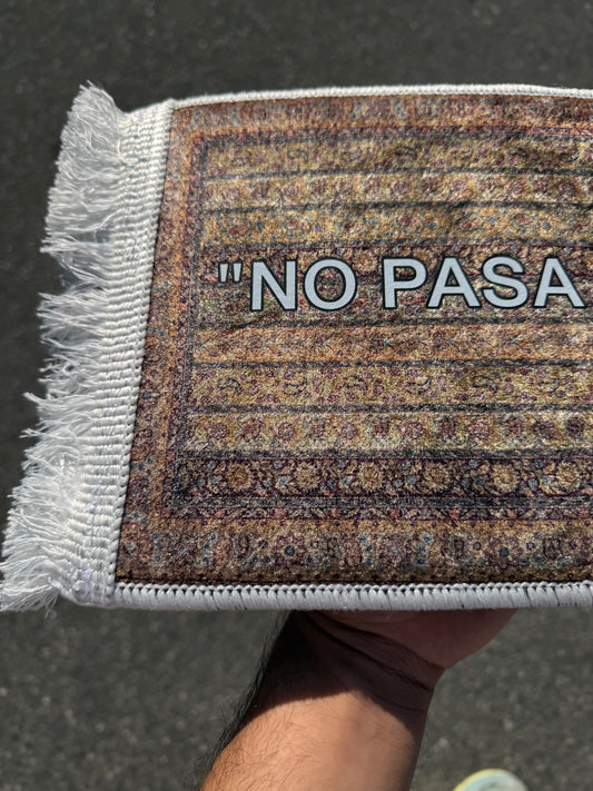 NO PASA NADA RUG MOODMATS “OLIVE MARTINI”