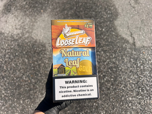 Loose Leaf Natural Leaf Gold