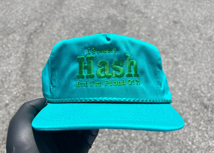 All My Hats Are Dead Hat “I Smoke Hash”