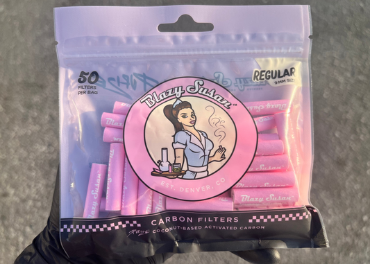 Blazy Susan Regular Carbon Filters 9mm 50pc